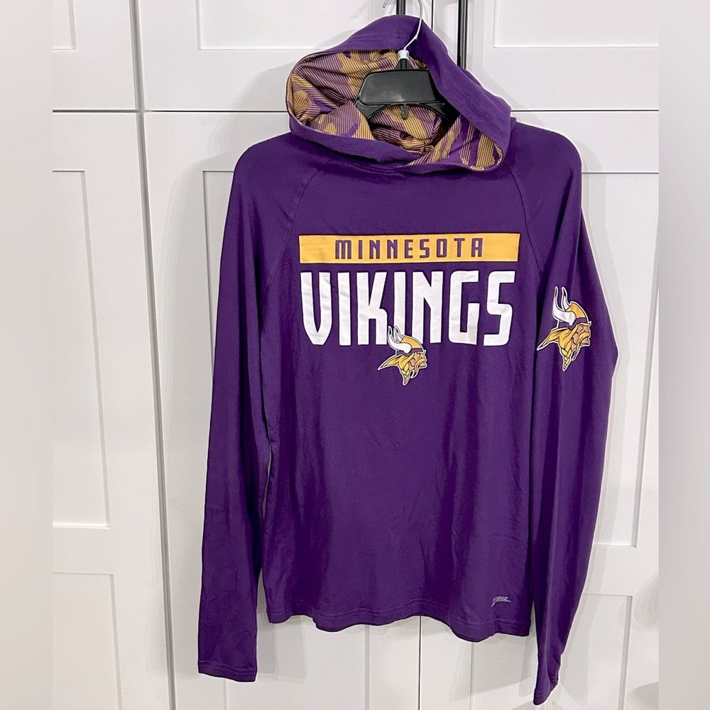 NWT Zubaz Minnesota Vikings Camo Hoodie – Size S – NFL Licensed